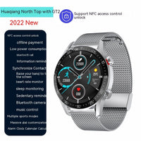 HKM-504339 NFC Smart Watch with Bluetooth Calling and Health Monitoring Features