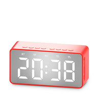 HKM-504531 Bluetooth Alarm Clock Speaker with MicroSD Card Slot and Hands-Free Calling Capability