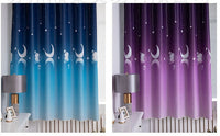 HKM-504531 Modern Polyester Printed Curtain Fabric for Bedroom and Living Room Shading