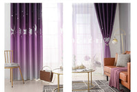 HKM-504531 Modern Polyester Printed Curtain Fabric for Bedroom and Living Room Shading