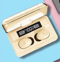 HKM-504723 TWS 5.0 Wireless Bluetooth Headset with Digital Display and Large Capacity for Music and Calls