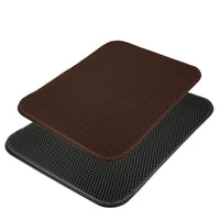 HKM-504787 Double Layer EVA Splash-proof Cat Litter Filter Pad for Pet Beds and Cages - 55x70cm