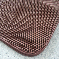 HKM-504787 Double Layer EVA Splash-proof Cat Litter Filter Pad for Pet Beds and Cages - 55x70cm