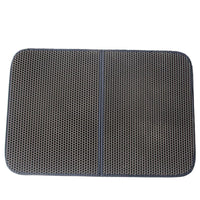 HKM-504787 Double Layer EVA Splash-proof Cat Litter Filter Pad for Pet Beds and Cages - 55x70cm
