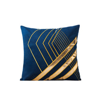 HKM-504979 Velvet Pillow Cushion Cover for Office, Solid Color, 45x45cm