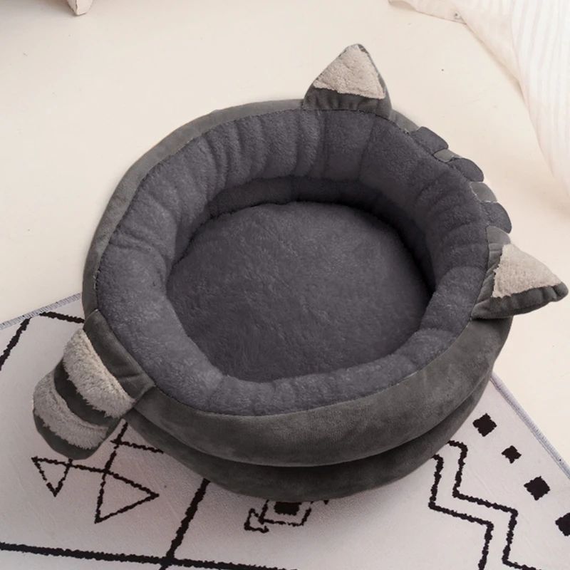 HKM-505107 Plush Winter Dog Bed Mat with Non-Skid Bottom for Comfort and Warmth
