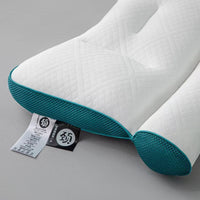 HKM-505107 Washable Neck Support and Back Traction Pillow - 40X60cm, Available in Blue and Gray