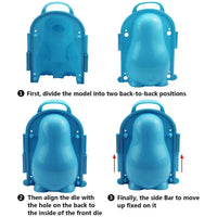 HKM-505235 Penguin Snowball Maker Tool - Fun Outdoor Winter Toy for Kids and Adults