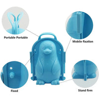 HKM-505235 Penguin Snowball Maker Tool - Fun Outdoor Winter Toy for Kids and Adults