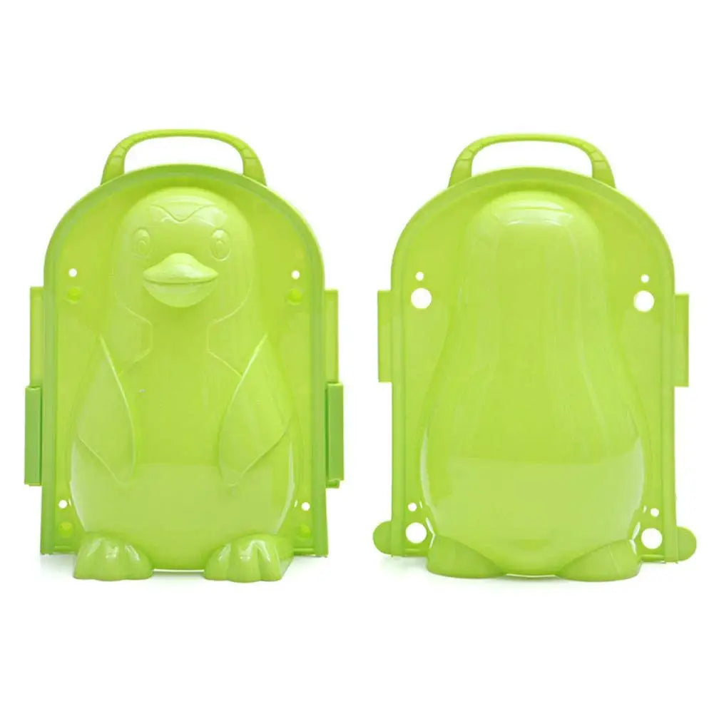 HKM-505235 Penguin Snowball Maker Tool - Fun Outdoor Winter Toy for Kids and Adults