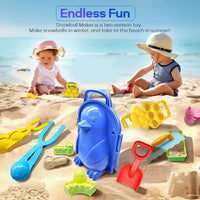 HKM-505235 Penguin Snowball Maker Tool - Fun Outdoor Winter Toy for Kids and Adults
