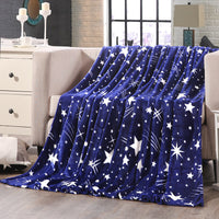 HKM-505299 Cozy Polyester Flannel Coral Carpet Blanket for Home Décor