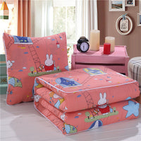 HKM-505299 Multifunctional Car Sofa Cushion and Pillow Quilt – 100% Cotton Filling