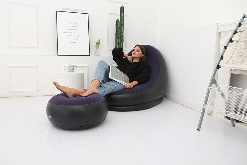 HKM-505363 Inflatable Folding Sofa with Ergonomic Design for Comfortable Seating and Relaxation