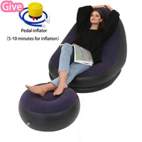HKM-505363 Inflatable Folding Sofa with Ergonomic Design for Comfortable Seating and Relaxation