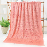 HKM-505555 Cartoon Print Microfiber Bath and Beach Towel – 70 x 140 cm