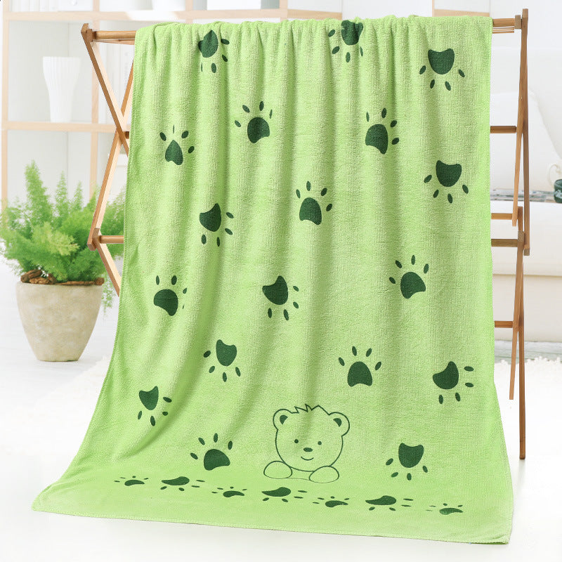 HKM-505555 Cartoon Print Microfiber Bath and Beach Towel – 70 x 140 cm