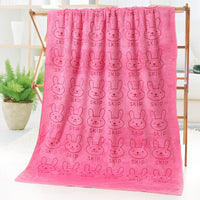 HKM-505555 Cartoon Print Microfiber Bath and Beach Towel – 70 x 140 cm