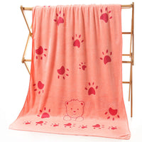 HKM-505555 Cartoon Print Microfiber Bath and Beach Towel – 70 x 140 cm