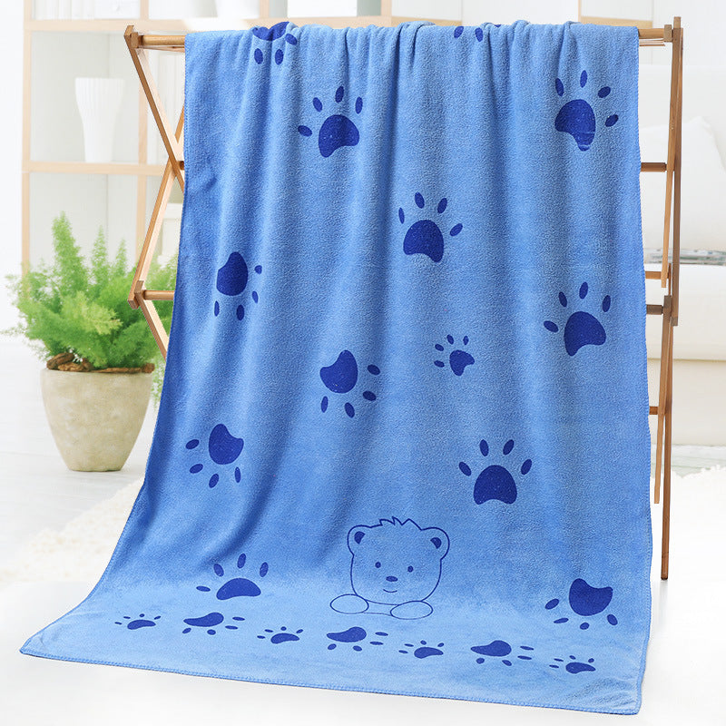 HKM-505555 Cartoon Print Microfiber Bath and Beach Towel – 70 x 140 cm