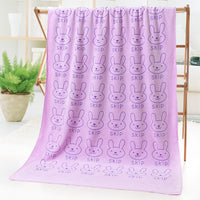 HKM-505555 Cartoon Print Microfiber Bath and Beach Towel – 70 x 140 cm