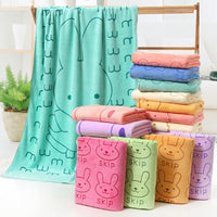 HKM-505555 Cartoon Print Microfiber Bath and Beach Towel – 70 x 140 cm