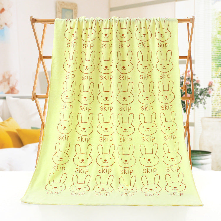 HKM-505555 Cartoon Print Microfiber Bath and Beach Towel – 70 x 140 cm