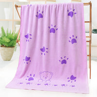 HKM-505555 Cartoon Print Microfiber Bath and Beach Towel – 70 x 140 cm