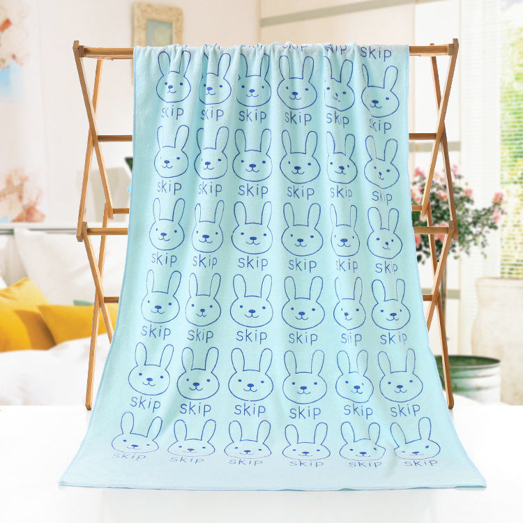 HKM-505555 Cartoon Print Microfiber Bath and Beach Towel – 70 x 140 cm