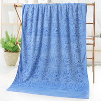 HKM-505555 Cartoon Print Microfiber Bath and Beach Towel – 70 x 140 cm