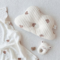 HKM-505939 Breathable Memory Cotton Shaping Pillow for Babies in Assorted Cloud Designs