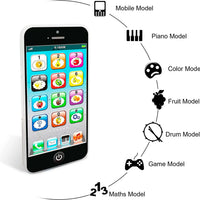 HKM-505939 Smart Musical Learning Mobile Phone Toy for Infants and Toddlers, 0-7 Years