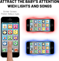 HKM-505939 Smart Musical Learning Mobile Phone Toy for Infants and Toddlers, 0-7 Years