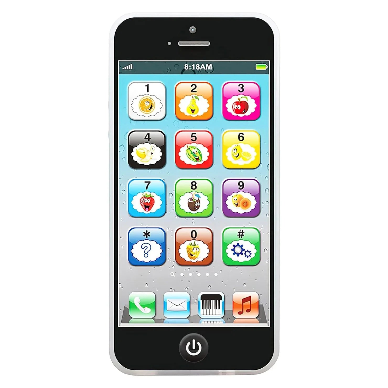 Smart Musical Learning Mobile Phone Toy for Infants and Toddlers, 0-7 Years