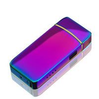 HKM-506003 Fingerprint Sensor Unlock Windproof Lighter with LED Light - Creative Gift for Boys