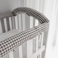HKM-506131 Soft Cotton Baby Crib Anti-Collision Strip with Safe Edge Design for Children's Beds