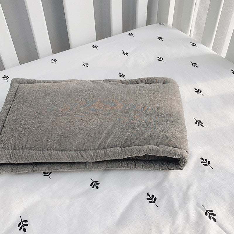 HKM-506131 Soft Cotton Baby Crib Anti-Collision Strip with Safe Edge Design for Children's Beds
