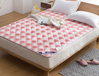 HKM-506195 Foldable Non-Slip Double Thin Mattress for Dormitory and Tatami Bed Use