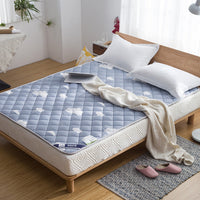 HKM-506195 Foldable Non-Slip Double Thin Mattress for Dormitory and Tatami Bed Use