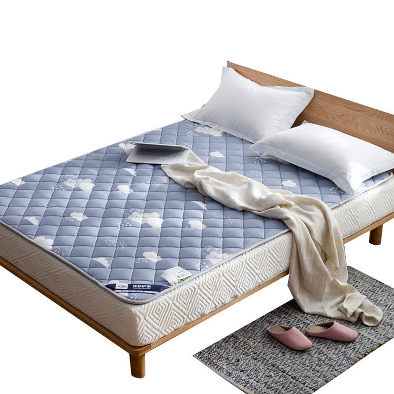 HKM-506195 Foldable Non-Slip Double Thin Mattress for Dormitory and Tatami Bed Use