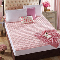HKM-506195 Foldable Non-Slip Double Thin Mattress for Dormitory and Tatami Bed Use