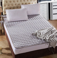 HKM-506195 Foldable Non-Slip Double Thin Mattress for Dormitory and Tatami Bed Use
