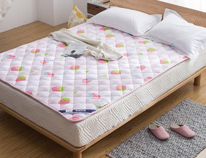 HKM-506195 Foldable Non-Slip Double Thin Mattress for Dormitory and Tatami Bed Use