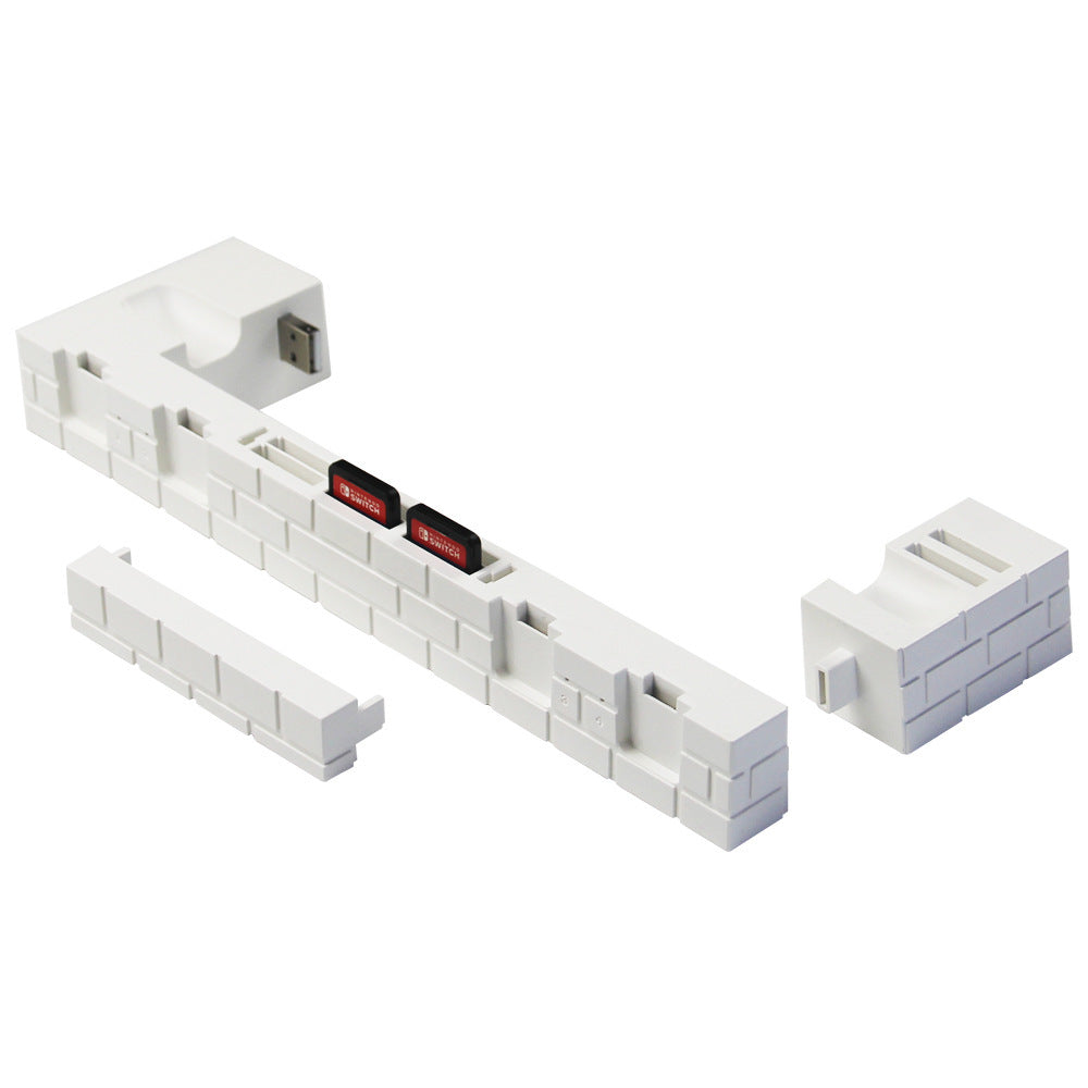 HKM-506323 Multi-functional Charging Dock with Game Card Storage for JoyCon Controllers