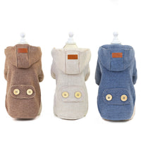HKM-506579 Stylish Casual Pet Woolen Coat for All Seasons – Comfortable and Durable Polyester Design