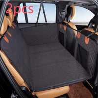 HKM-506899 Durable Waterproof Car Dog Bed Cushion for Pets - Black and Gray