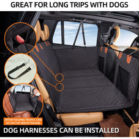 HKM-506899 Durable Waterproof Car Dog Bed Cushion for Pets - Black and Gray