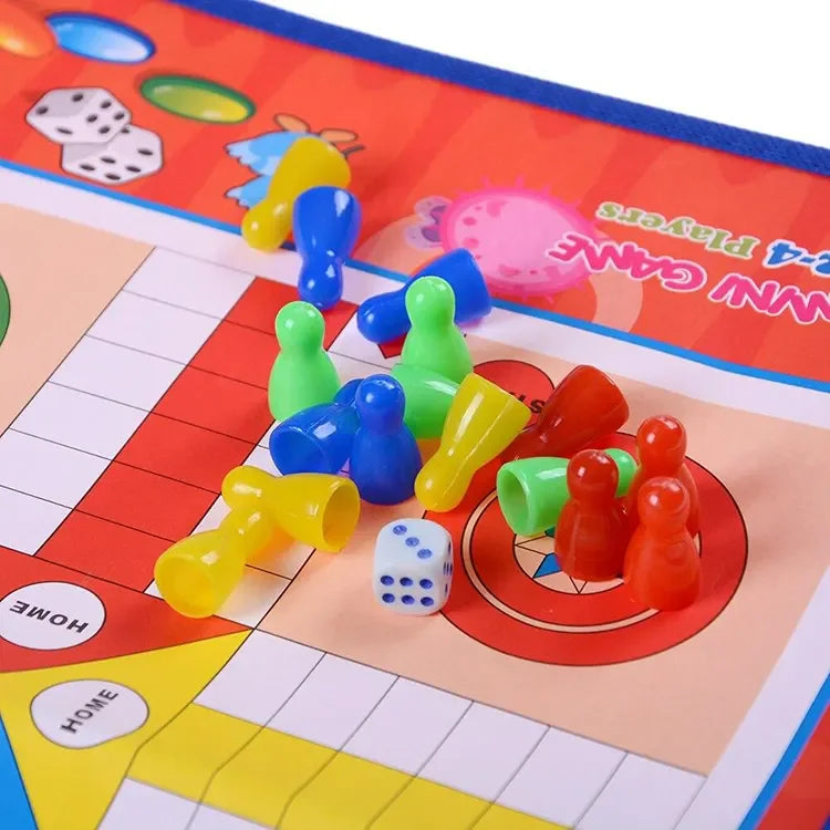 HKM-507091 Large Ludo Game Set for Kids - Fun Educational Play for Ages 2 to 7