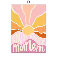 HKM-507219 Abstract Plant Flowers Canvas Art Prints - Decorative Wall Hangings in Multiple Sizes