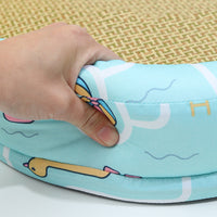 HKM-507283 Rattan Cat Sofa Nest with Sponge Cushion - Water Park & Camouflage Options, Sizes 40cm & 50cm